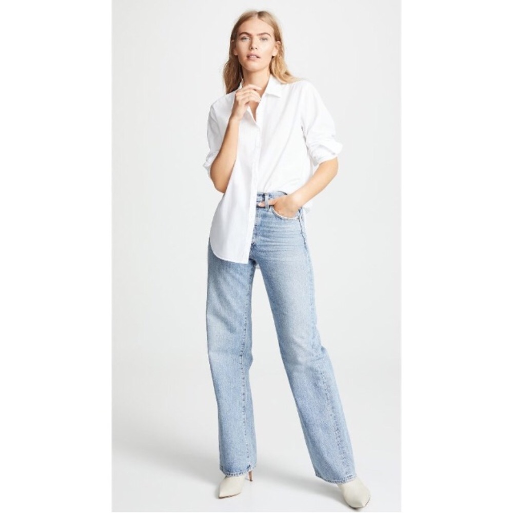 nwot Citizens of Humanity Annina wide leg trouser jean Tularosa 31 33L long!